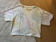 Kurzes T-Shirt Gummizug Gr. 34