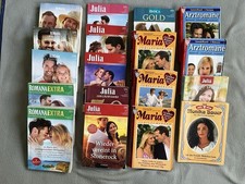 Konvolut 48  Liebesromane Groschenromane Julia Romana Maria Arzt 18 Sammelbände