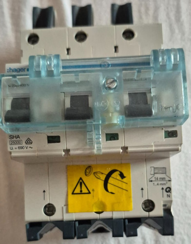Hager hts380e hauptschalter - hager,