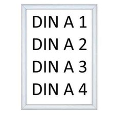ALU KLAPPRAHMEN DIN A1 A2 A3 A4  Posterrahmen Plakatrahmen Wechselrahmen