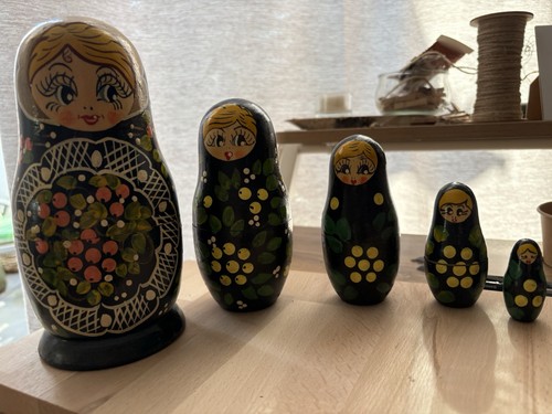 Matroschka teilig alt - matroschka, 5