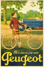 Werbeplakate habe ich auch