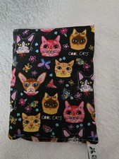 Traubenkernkissen 17 x 18 cm (Wärme- und Kältekissen) Motiv Katzen