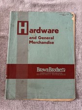 1959-60 Brown Bros Hardware
