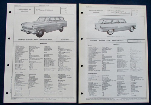 Ford 17m barock taunus - barock,