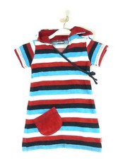 JAKO-O Frottee Kleid Kapuze Sommer Gr. 92 98 (W107)