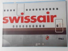 SWISSAIR AIRLINES 1983