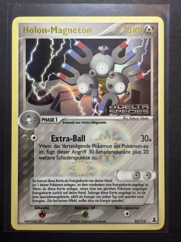 Pokemon karte holon magneton - pokemon,