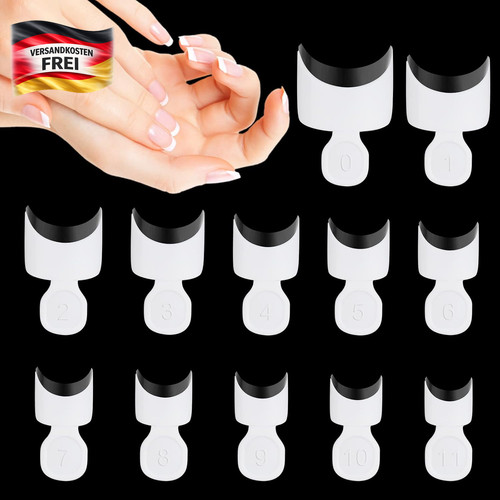Kurz acryl nagelspitzen set - acryl,