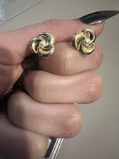 Gold 375 Ohrringe mit Perle