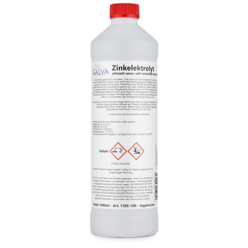 Zinkelektrolyt 1000ml - ,
