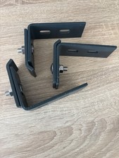 3x Torpfosten Anschluss Doppelstabmatte