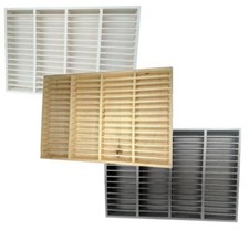 MC Regal Holz Kiefer Kassetten Ständer Aufbewahrung Tape Kassettenregal Case