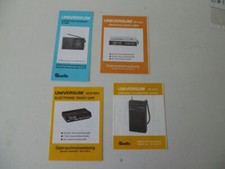 4x Gebrauchsanweisung