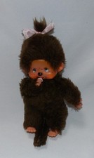 Monchhichi Mädchen mit rosa Schleife