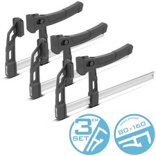 STAHLWERK 3 x Hebelzwinge