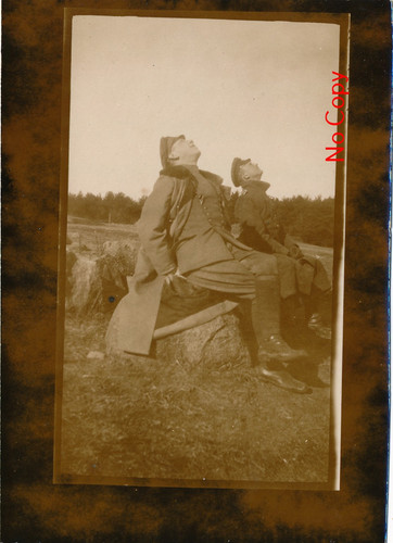 Foto wk1 soldaten ausschau - soldaten,