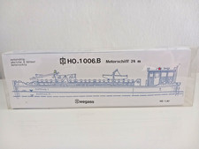 wegasse H0 1006.B Motorschiff 24m  / Rheinkahn / O.Sickert Modellbau OVP
