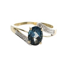 Ring 9 kt Gold Größe N