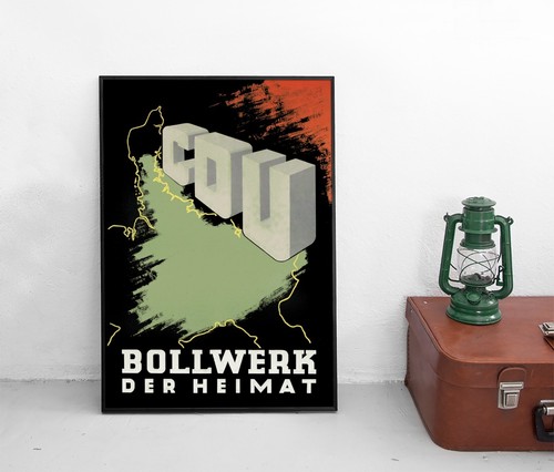 Poster cdu bollwerk - bollwerk, der