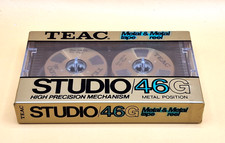 TEAC STUDIO 46G METAL REEL TO REEL Leere Audiokassette Band (versiegelt) NEU