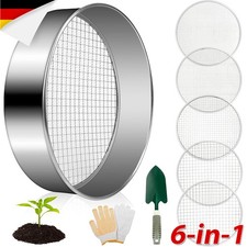 Erdsieb Garten Metall 30cm, 5