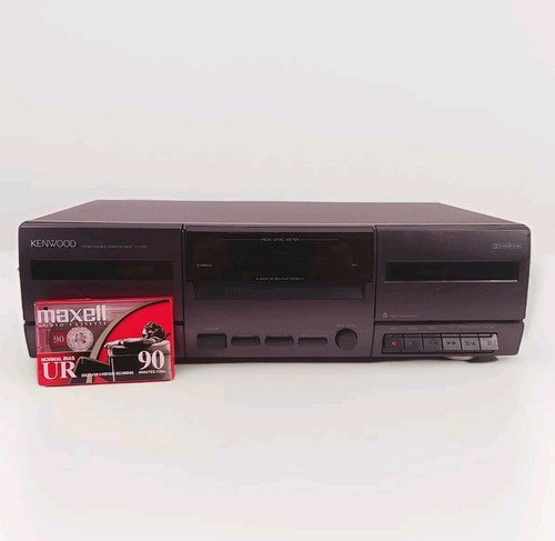 Vtg kenwood double cassette - vtg,