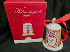 Hutschenreuther Weihnachtsglocke Glocke 2016 Jahresglocke Waldmusik