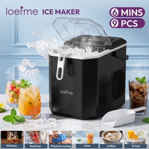 Eiswürfelmaschine 6 mins - 1,2l,