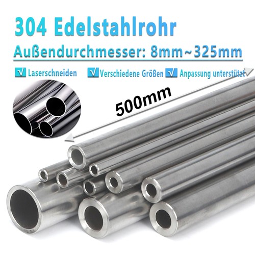 Edelstahl v2a rundrohr - edelstahl,