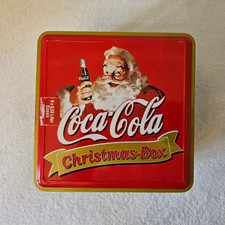 Nostalgie Coca-Cola Christmas-Box , Blechdose für 9x0,33 Liter, Weihnachten 2000