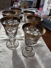 6 Rotweingläser  aus Murano