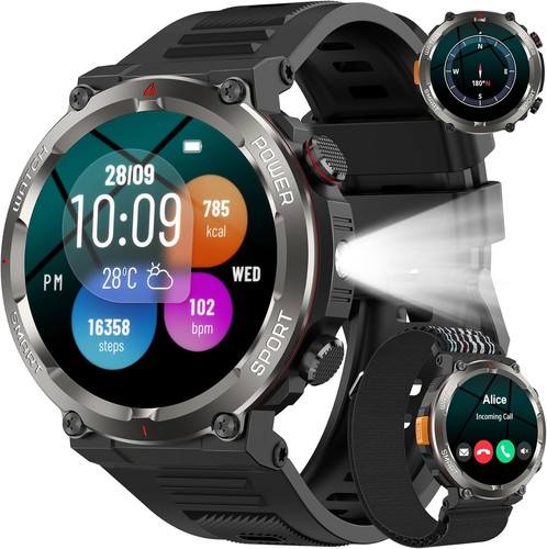 Militär smartwatch herren - militär,