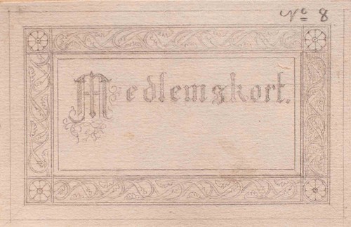 Mitgliederkarte entwurf - mitgliederkarte,