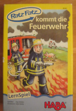 Haba Spiel - Ratz Fatz kommt die Feuerwehr - Lernspiel ab 3 Jahre