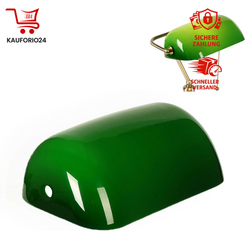Lampenschirm ersatzglas grün - lampenschirm,