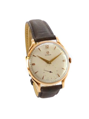 Omega armbanduhr 18ct rotgold - omega,