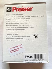 Preiser 72508 1:72 Piloten und Bodenpersonal. Luftwaffe DR 1935-1945 , NEU & OVP