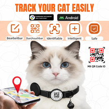 2× Katze Tracker Halsband