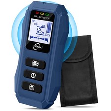 Magnetischer 6-in-1 Bolzensucher | 120 mm Tiefe | Wandscanner mit Warnung