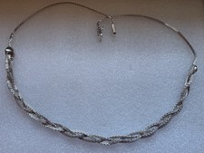 Collier/Kette 835er Silber 46 cm lang