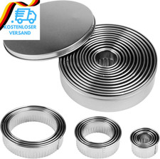 12 Stück Ausstecher Rund