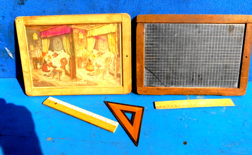 Schiefertafel schule - 2, x