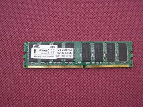 Ddr sdram 2100 266 - 1, pc-2100