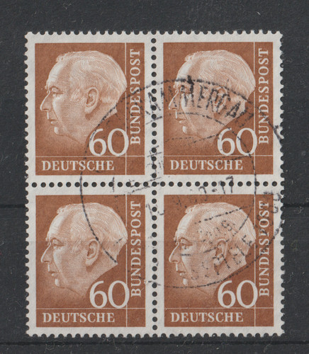 Bund heuss 60pf mi - ii,, 262