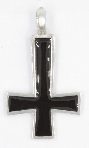Anhänger umgedrehtes kreuz - anhänger,