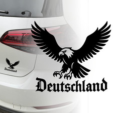 Auto Aufkleber | Deutschland Adler | Versch.  Farben / Größen | Sticker 916