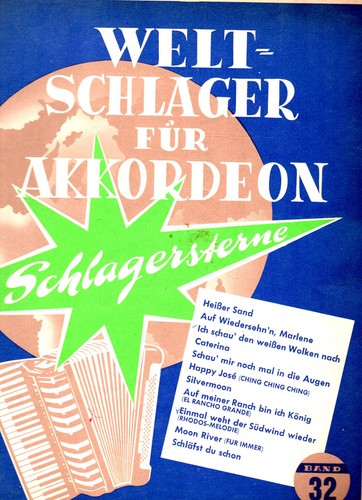 Welt schlager - (notenheft),