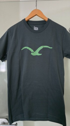 Shirt cleptomanicx möwe - cleptomanicx, grün