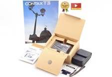 Doppelte Zähne schwarz [NEUWERTIG in Box] Contax T3 D Titan analoge...